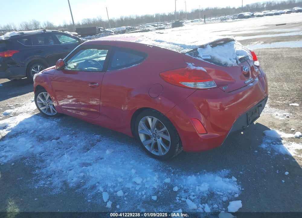 2017 HYUNDAI VELOSTER VIN: KMHTC6AD4HU309401