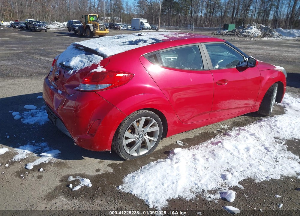 2017 HYUNDAI VELOSTER VIN: KMHTC6AD4HU309401