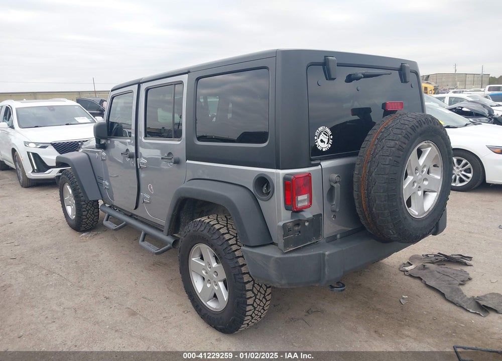 2016 JEEP WRANGLER UNLIMITED SPORT VIN: 1C4BJWDG9GL171211