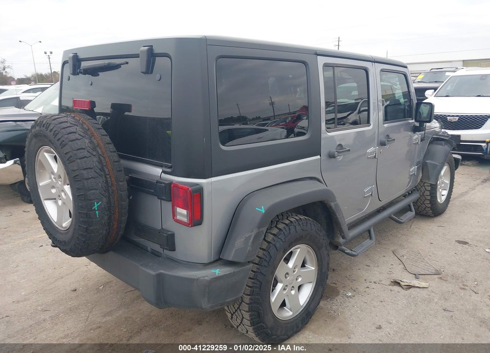 2016 JEEP WRANGLER UNLIMITED SPORT VIN: 1C4BJWDG9GL171211