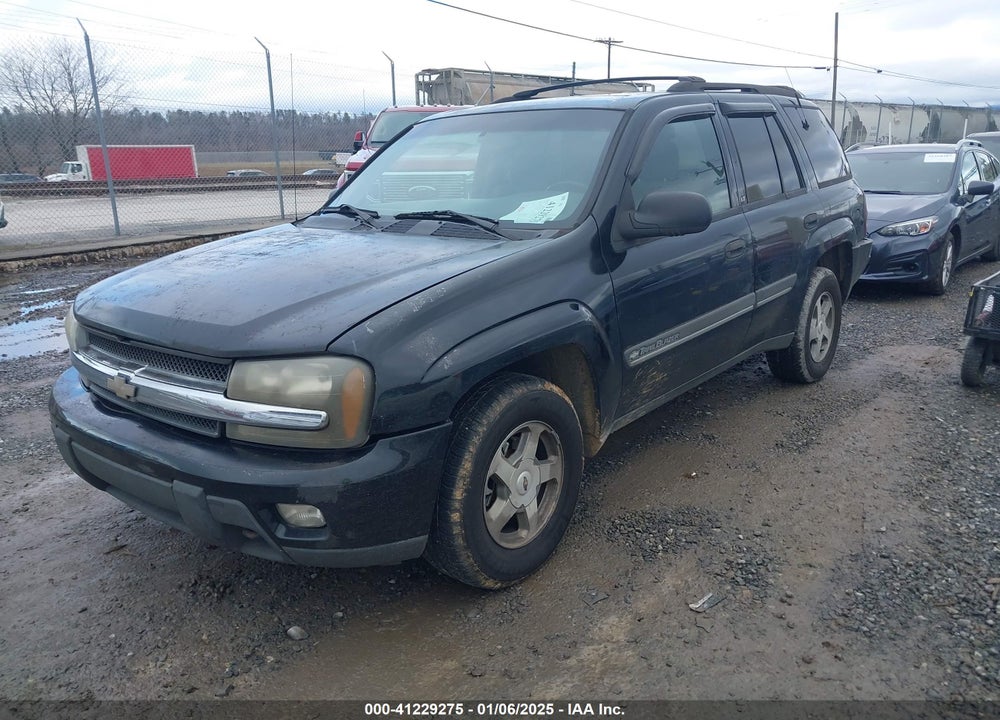 2002 CHEVROLET TRAILBLAZER LT VIN: 1GNDT13S722185786