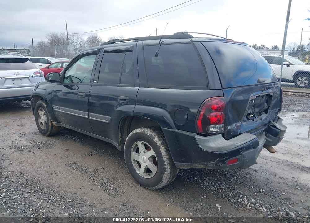 2002 CHEVROLET TRAILBLAZER LT VIN: 1GNDT13S722185786