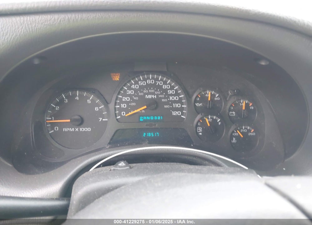 2002 CHEVROLET TRAILBLAZER LT VIN: 1GNDT13S722185786