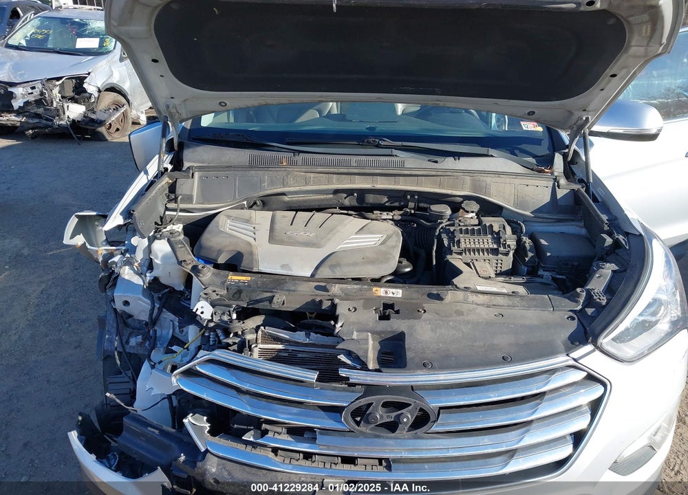 2014 HYUNDAI SANTA FE GLS VIN: KM8SN4HF2EU074297