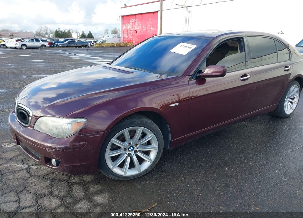 2008 BMW 750LI VIN: WBAHN83548DT84067