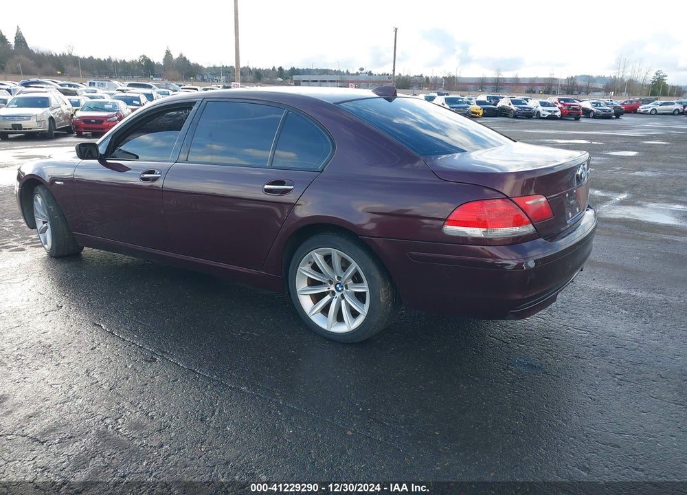 2008 BMW 750LI VIN: WBAHN83548DT84067