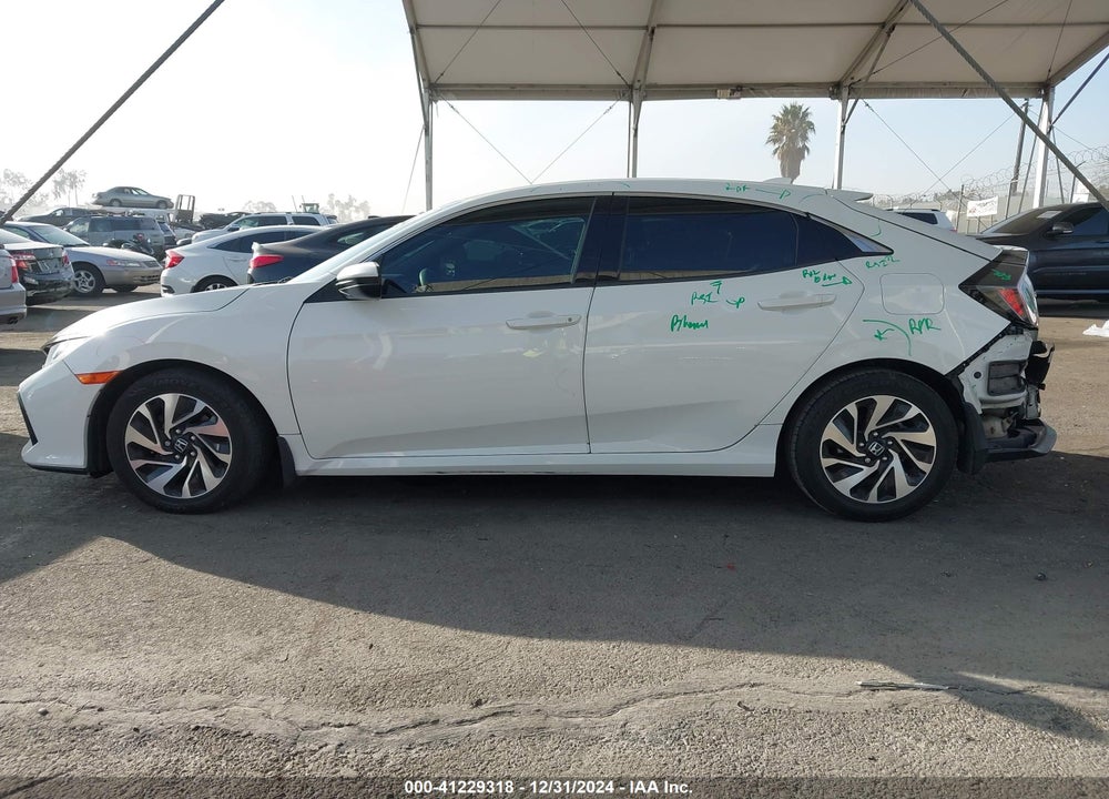 2017 HONDA CIVIC VIN: SHHFK7H25HU419301