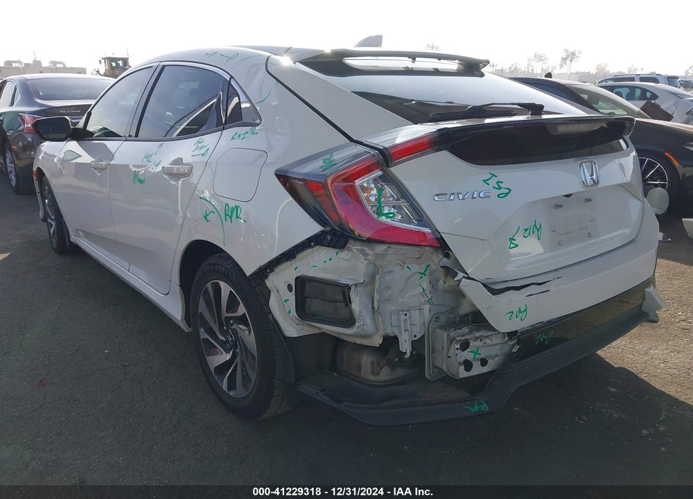 2017 HONDA CIVIC VIN: SHHFK7H25HU419301