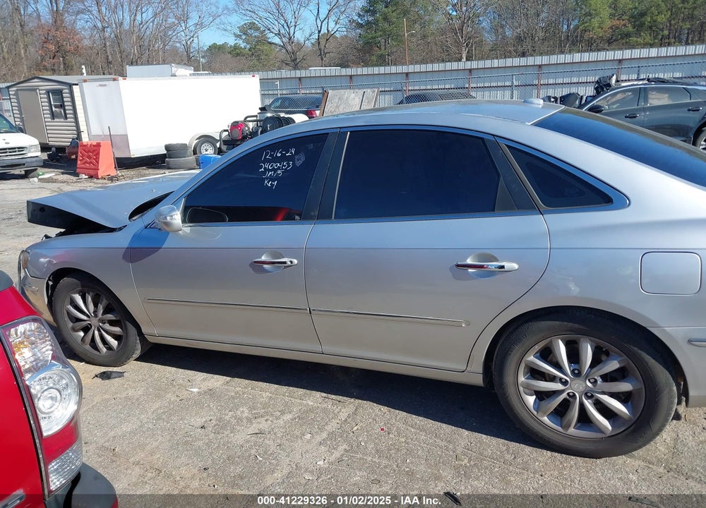2008 HYUNDAI AZERA VIN: KMHFC46F68A288287