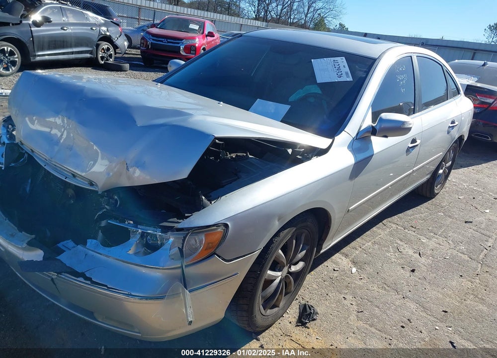 2008 HYUNDAI AZERA VIN: KMHFC46F68A288287