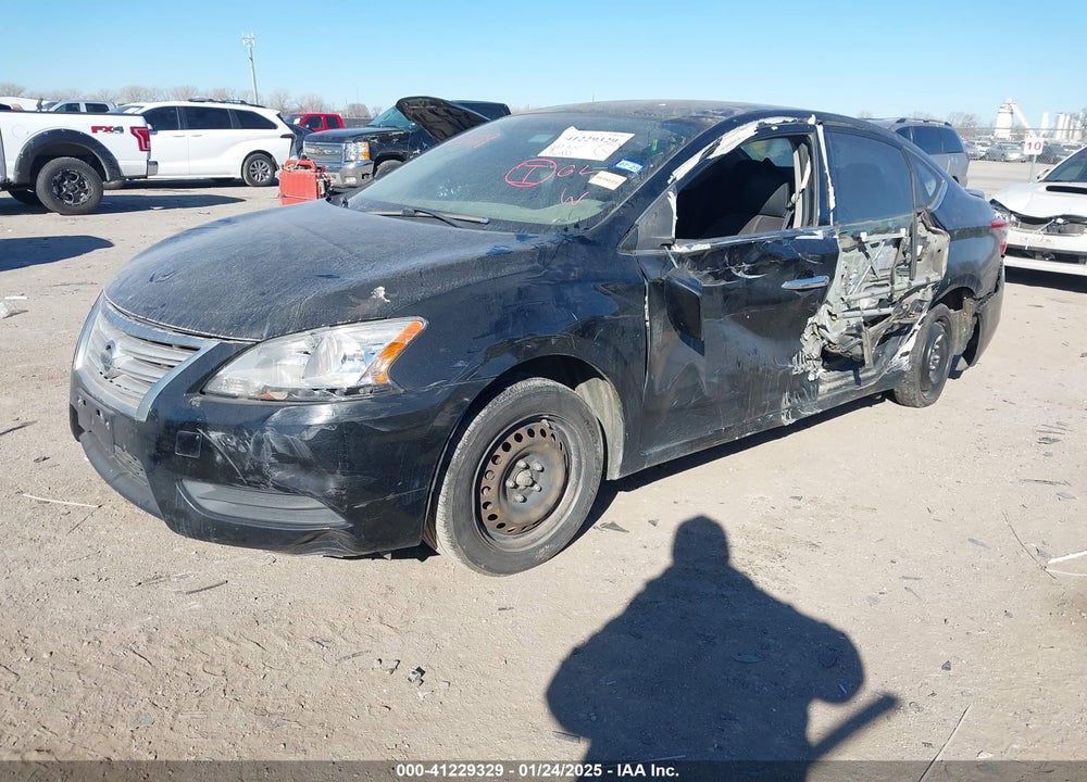 2014 NISSAN SENTRA VIN: 3N1AB7AP6EY278825