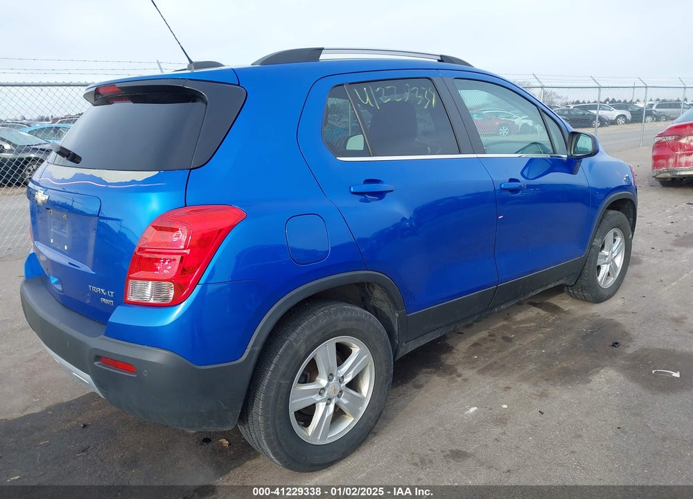 2016 CHEVROLET TRAX LT VIN: KL7CJPSB4GB577157