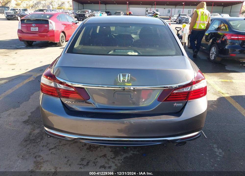 2016 HONDA ACCORD VIN: 1HGCR2E36GA178101