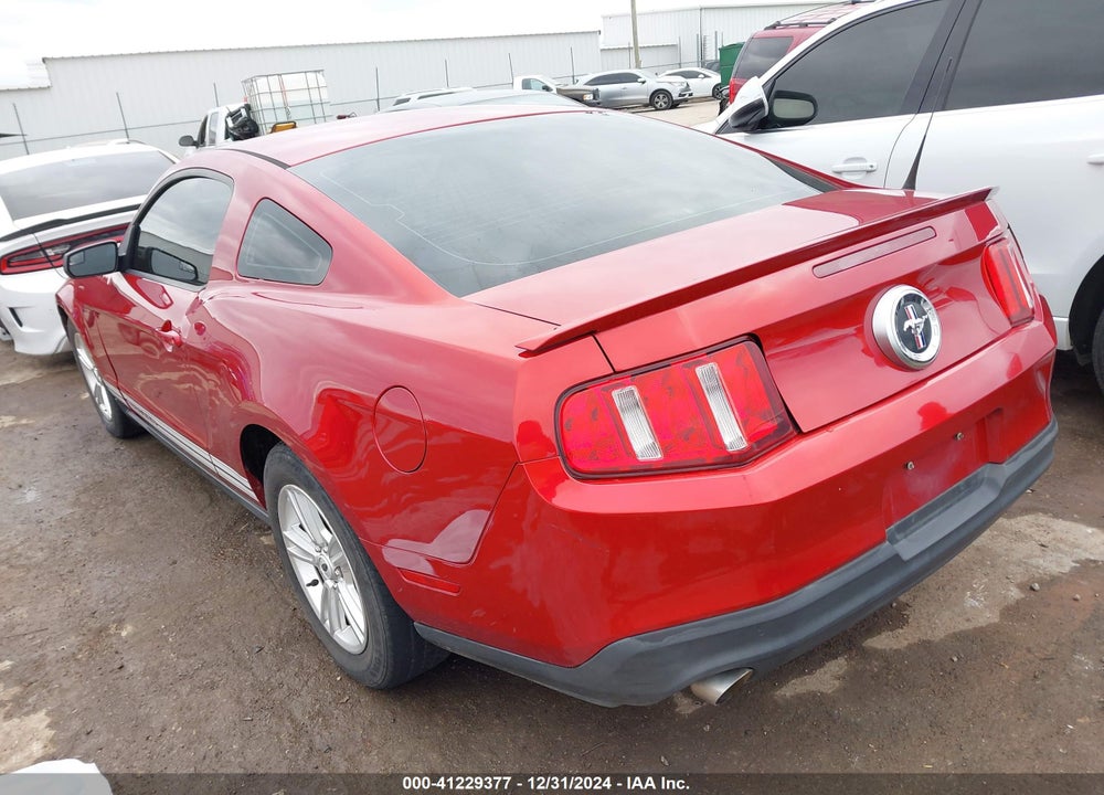 2012 FORD MUSTANG VIN: 1ZVBP8AMXC5256431
