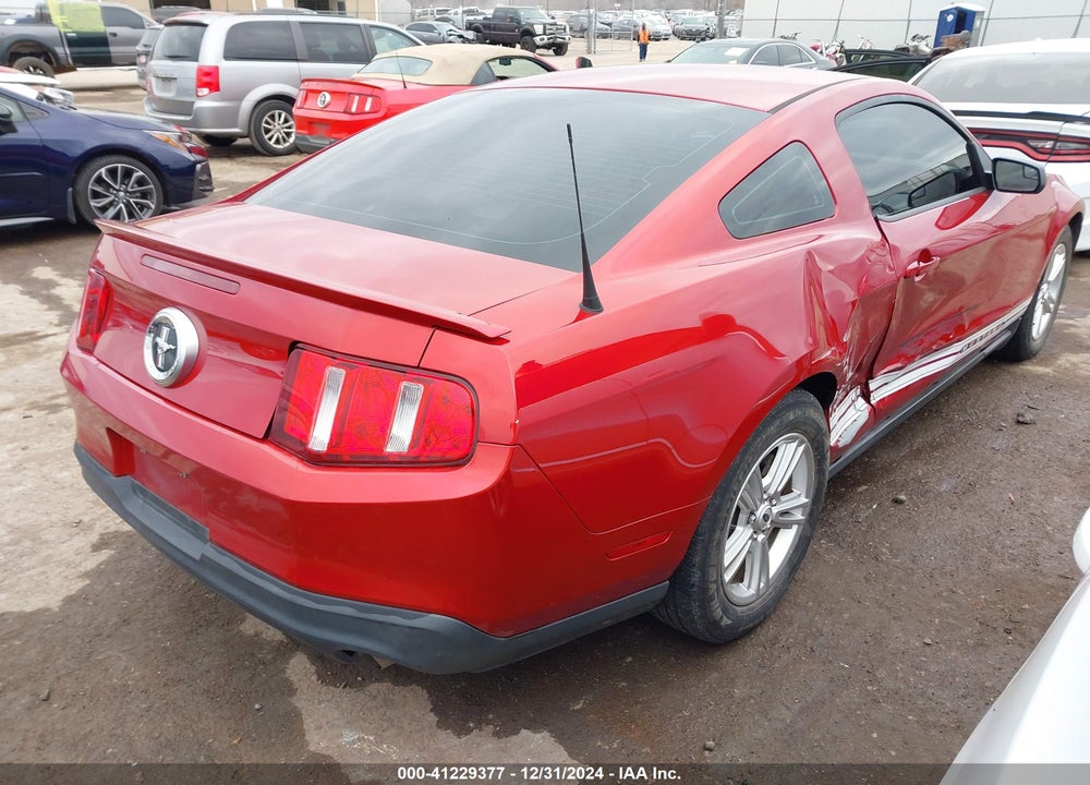 2012 FORD MUSTANG VIN: 1ZVBP8AMXC5256431