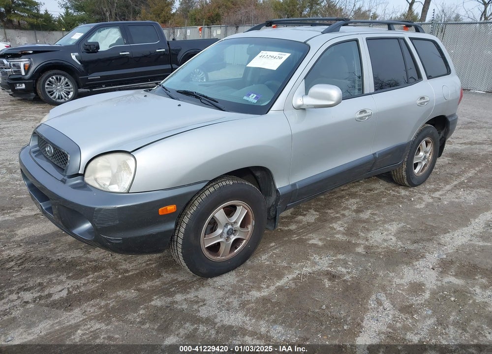 2002 HYUNDAI SANTA FE GLS/LX VIN: KM8SC13D32U222849