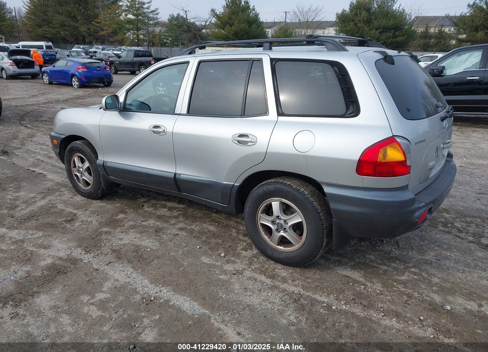 2002 HYUNDAI SANTA FE GLS/LX VIN: KM8SC13D32U222849