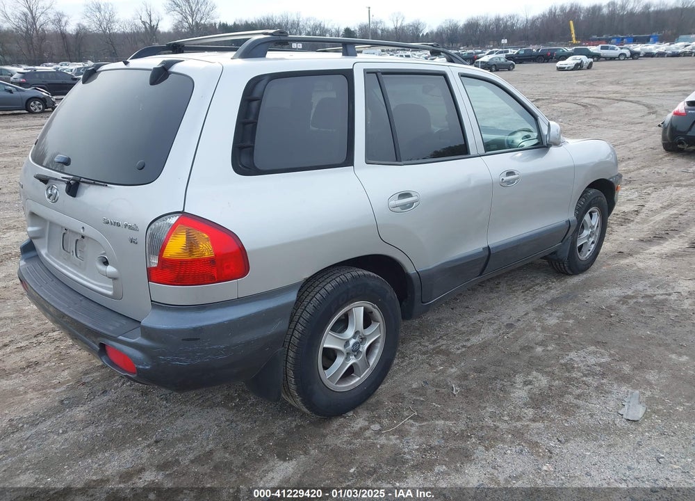 2002 HYUNDAI SANTA FE GLS/LX VIN: KM8SC13D32U222849