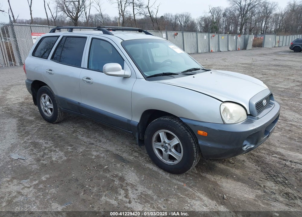 2002 HYUNDAI SANTA FE GLS/LX VIN: KM8SC13D32U222849