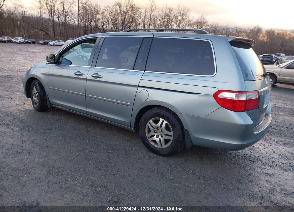 2005 HONDA ODYSSEY EX-L VIN: 5FNRL38635B096286
