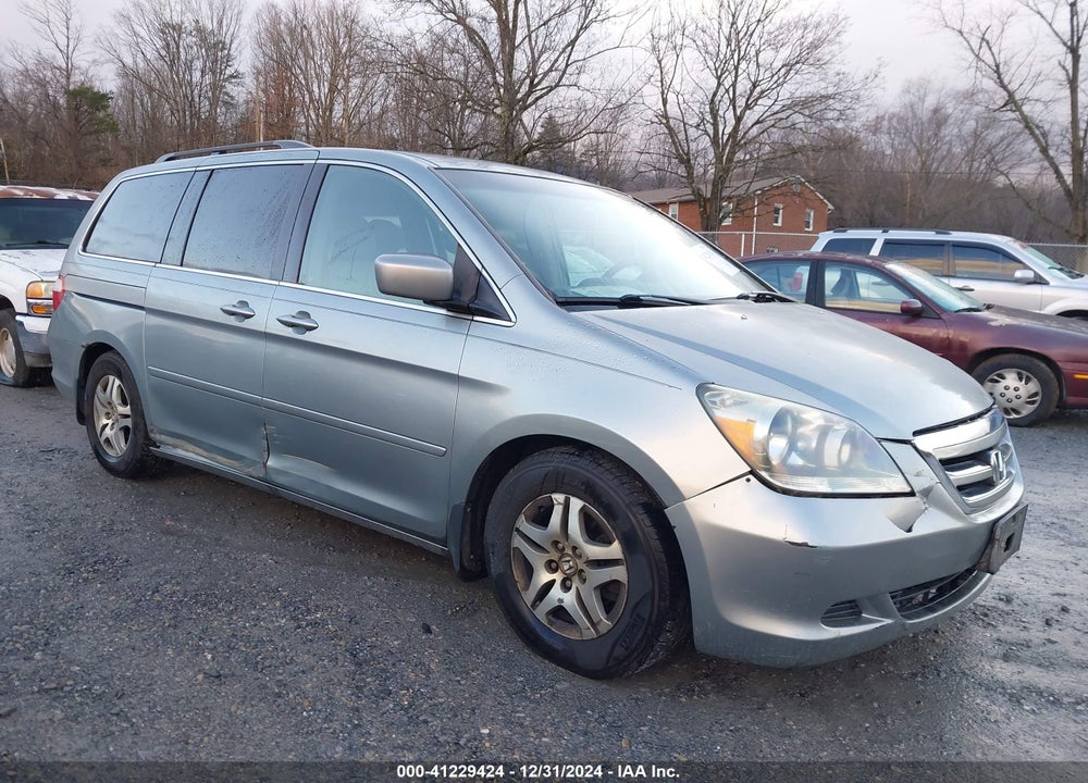2005 HONDA ODYSSEY EX-L VIN: 5FNRL38635B096286