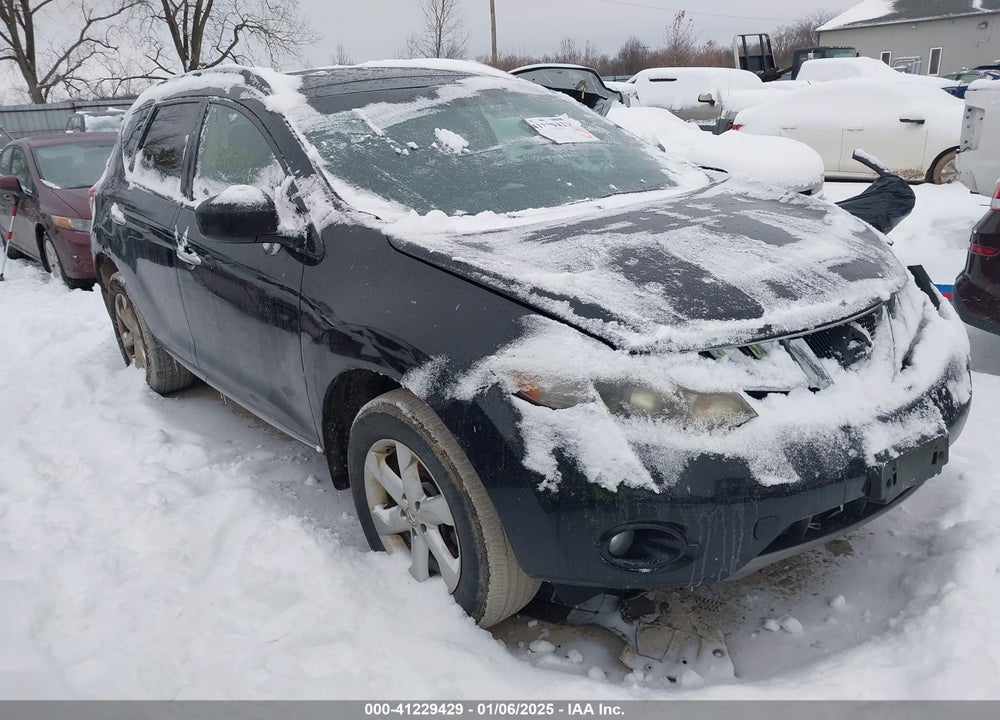 2009 NISSAN MURANO SL VIN: JN8AZ18W99W130754