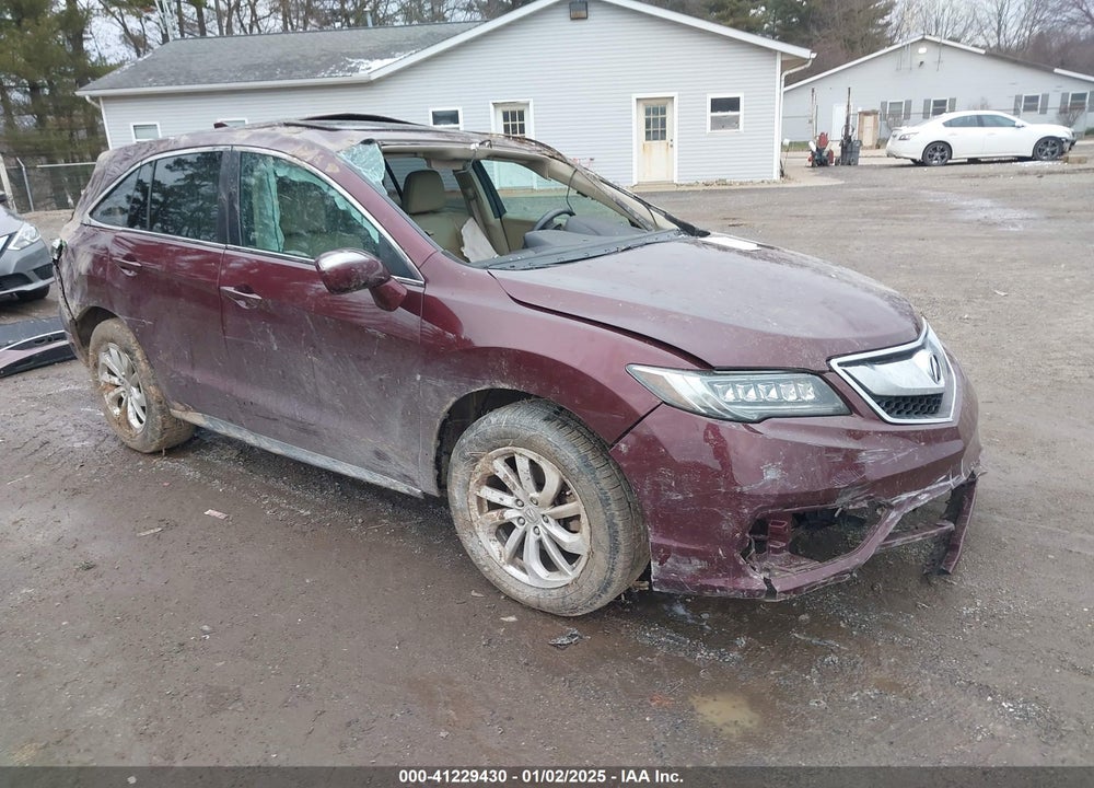 2016 ACURA RDX WATCH PLUS PACKAGE VIN: 5J8TB4H36GL002603