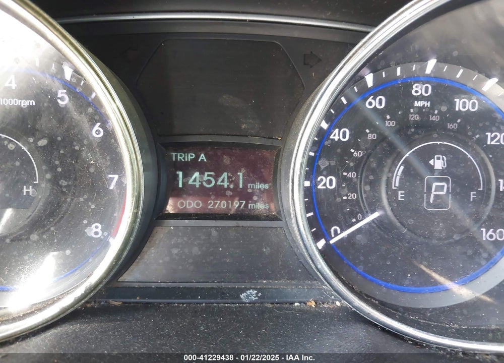 2011 HYUNDAI SONATA GLS VIN: 5NPEB4AC2BH029537
