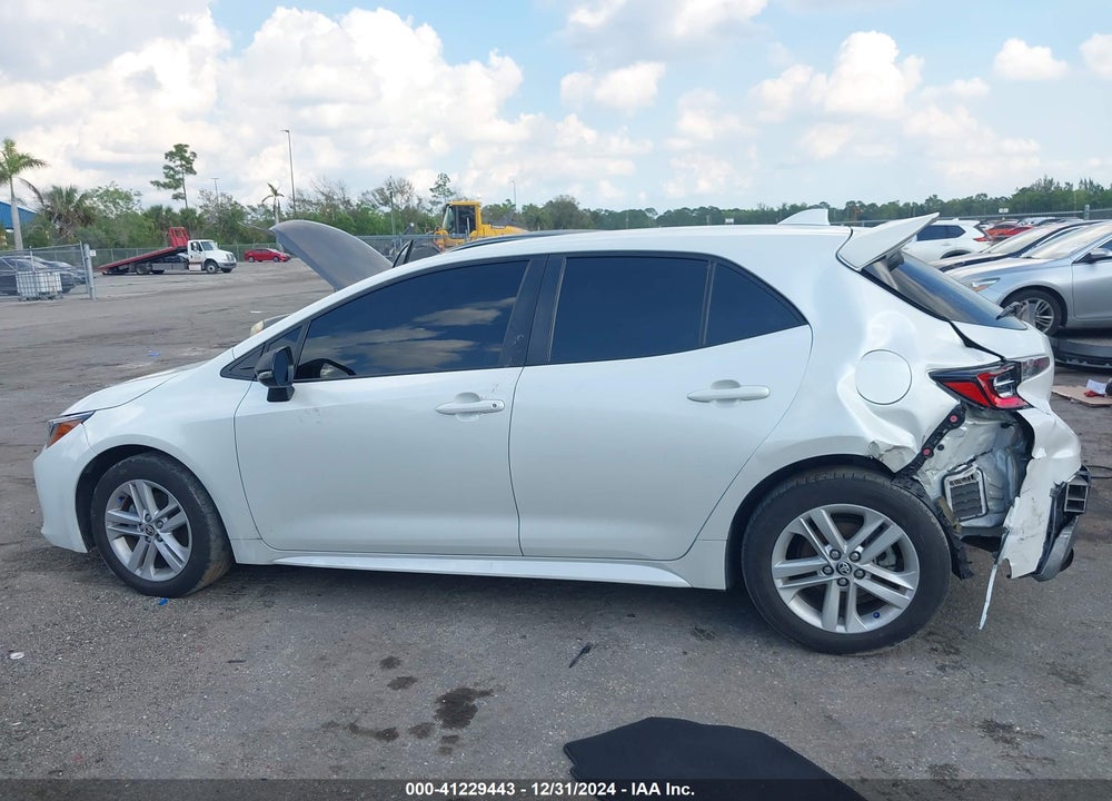 2022 TOYOTA COROLLA VIN: JTNB4MBE0N3167957