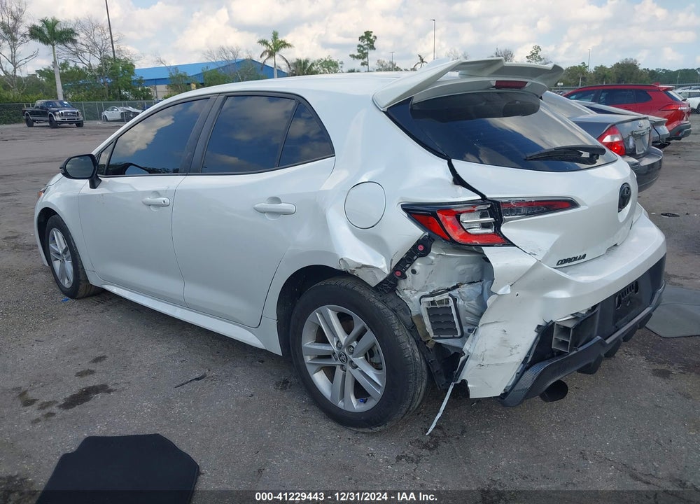 2022 TOYOTA COROLLA VIN: JTNB4MBE0N3167957