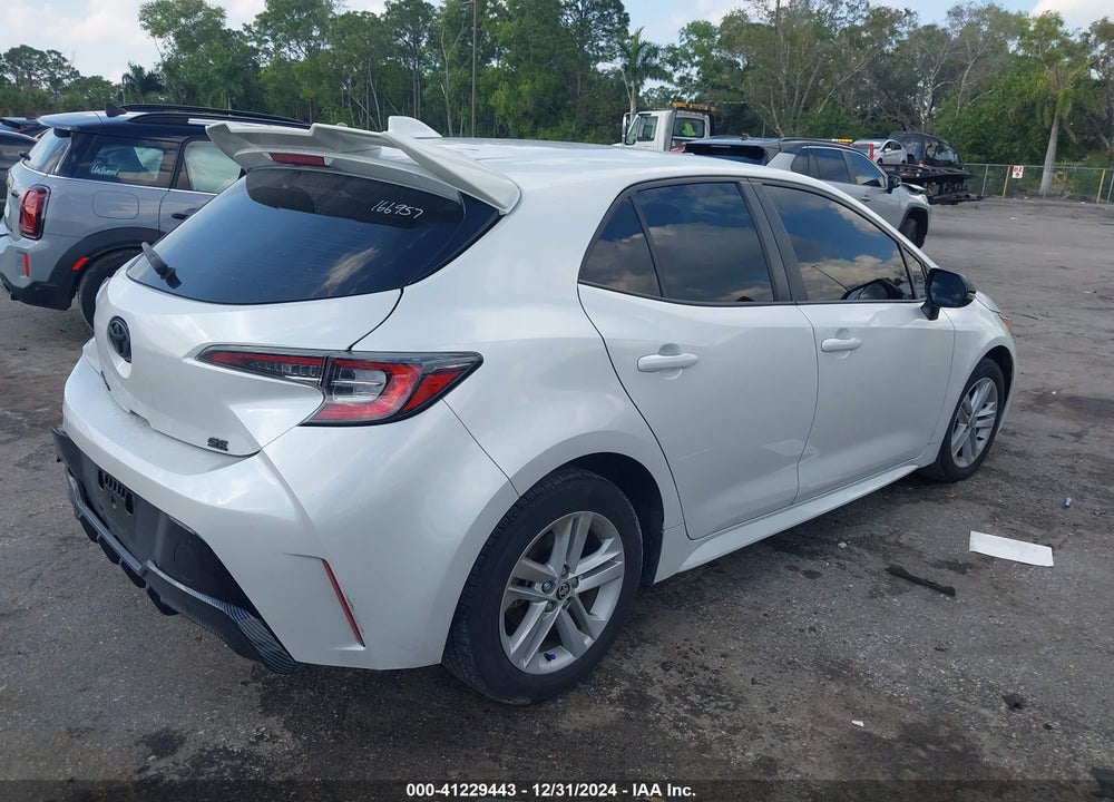 2022 TOYOTA COROLLA VIN: JTNB4MBE0N3167957