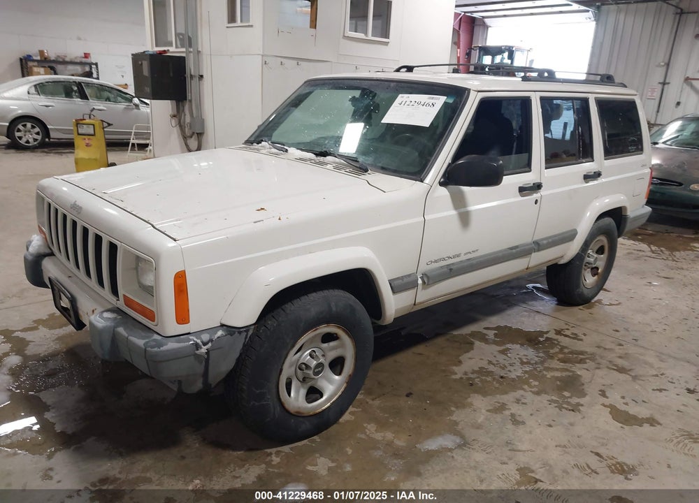 2001 JEEP CHEROKEE SPORT VIN: 1J4FF48S11L587714