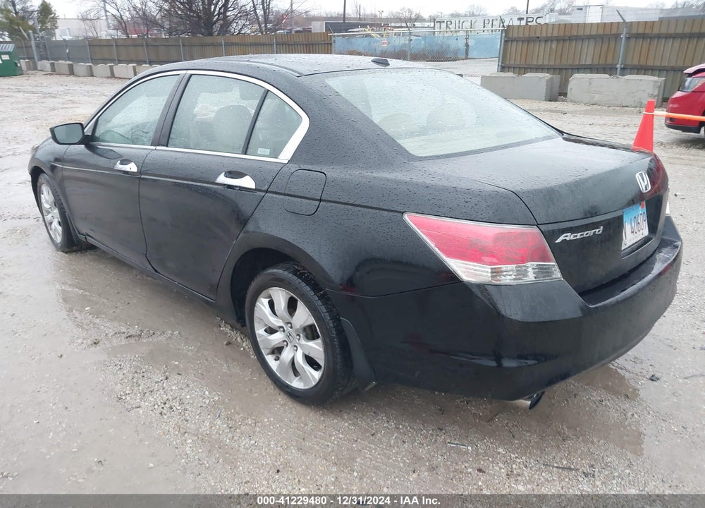 2008 HONDA ACCORD VIN: 1HGCP36878A000916