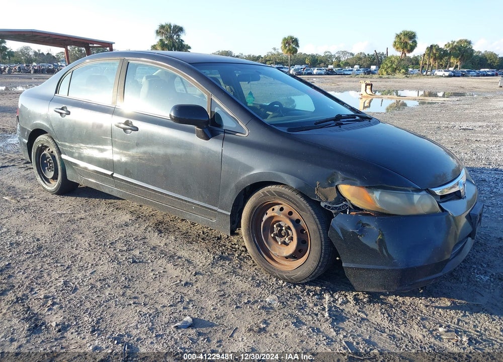 2008 HONDA CIVIC LX VIN: 1HGFA16518L044083