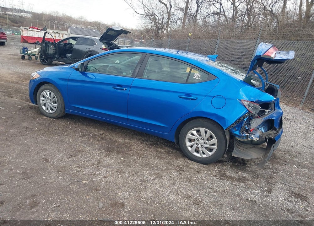 2017 HYUNDAI ELANTRA SE VIN: KMHD74LF2HU429323