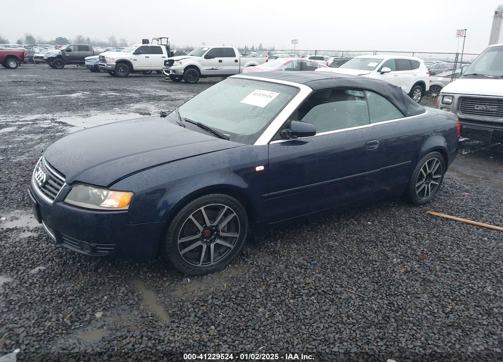 2006 AUDI A4 3.0 VIN: WAUDT48H56K003819