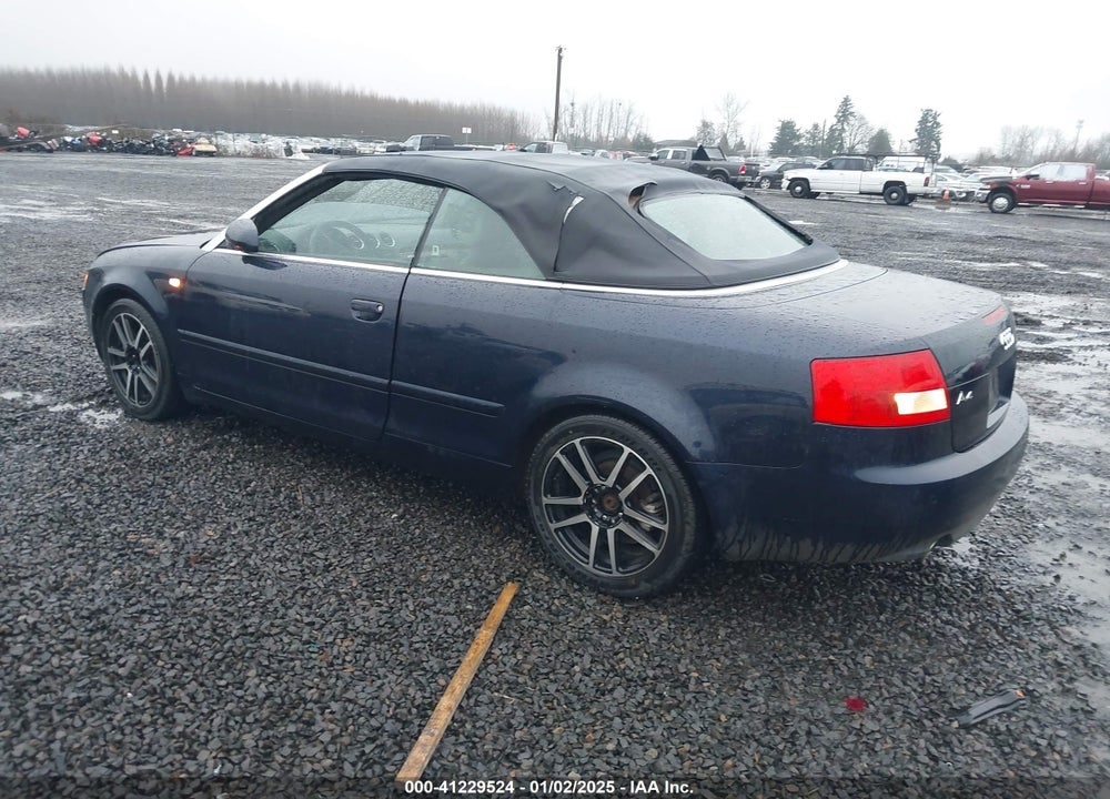 2006 AUDI A4 3.0 VIN: WAUDT48H56K003819