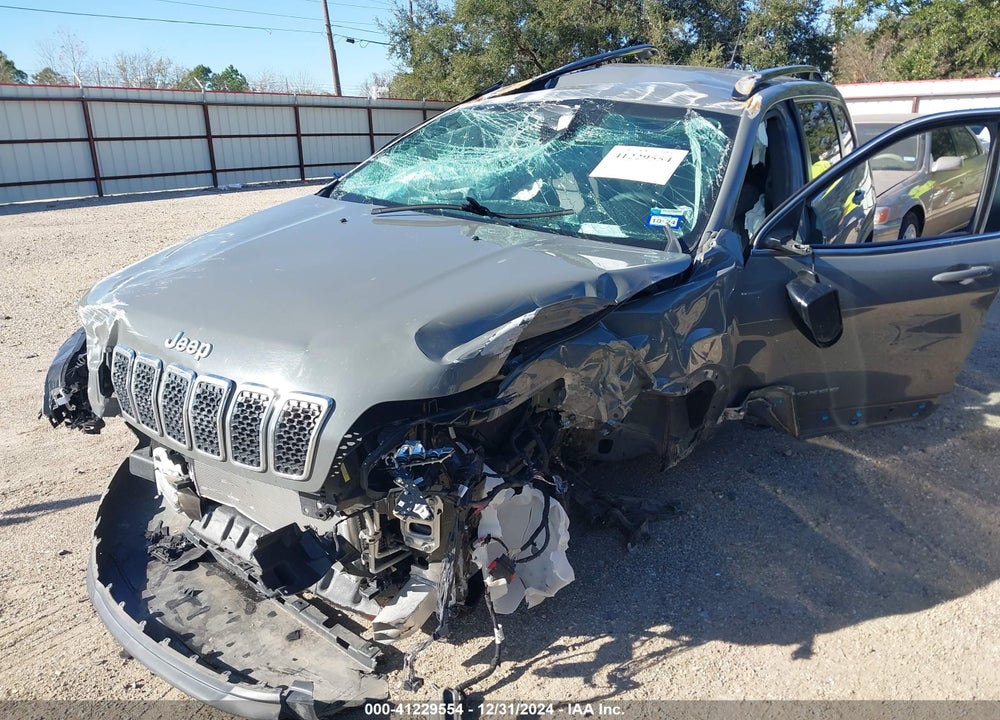 2022 JEEP CHEROKEE LATITUDE LUX FWD VIN: 1C4PJLMX6ND508929