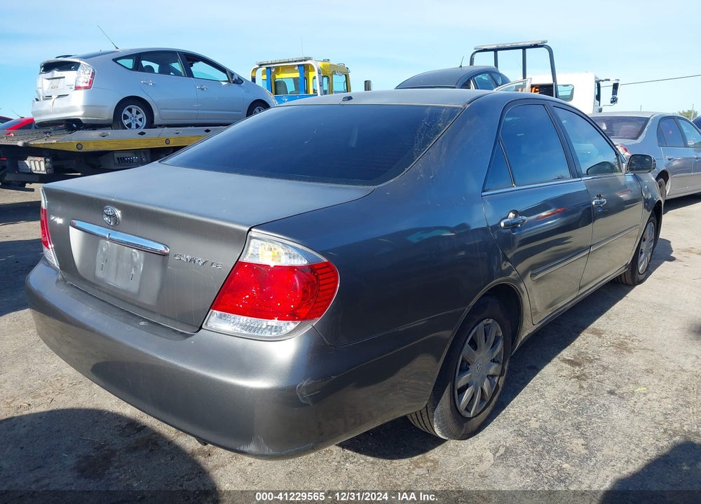 2005 TOYOTA CAMRY LE VIN: 4T1BE30K75U526425