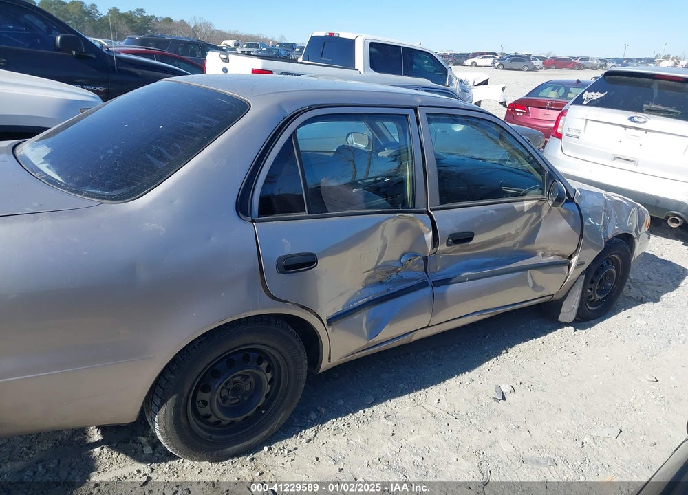 1998 TOYOTA COROLLA CE VIN: 2T1BR12E5WC033698