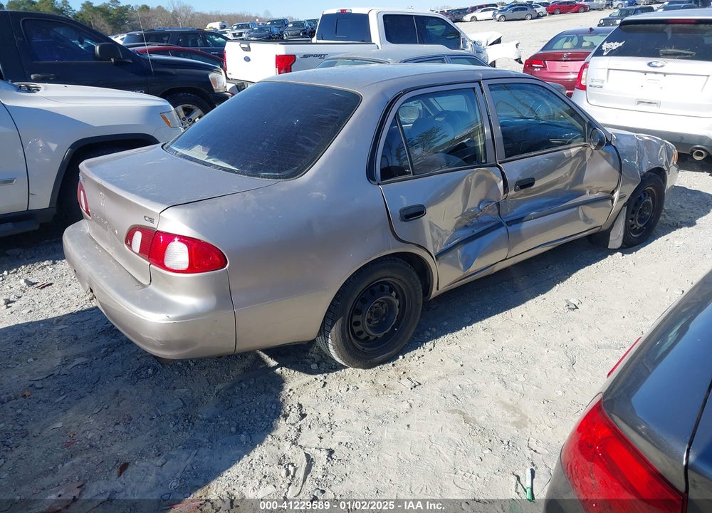 1998 TOYOTA COROLLA CE VIN: 2T1BR12E5WC033698