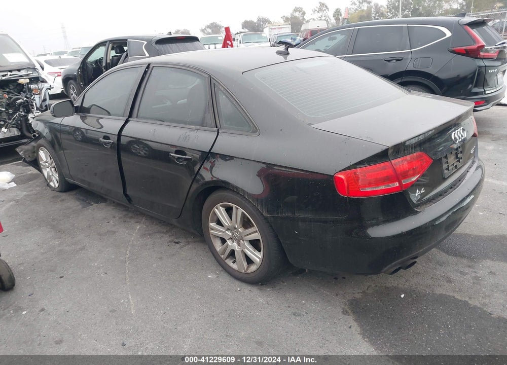 2010 AUDI A4 VIN: WAUAFAFL9AN038497