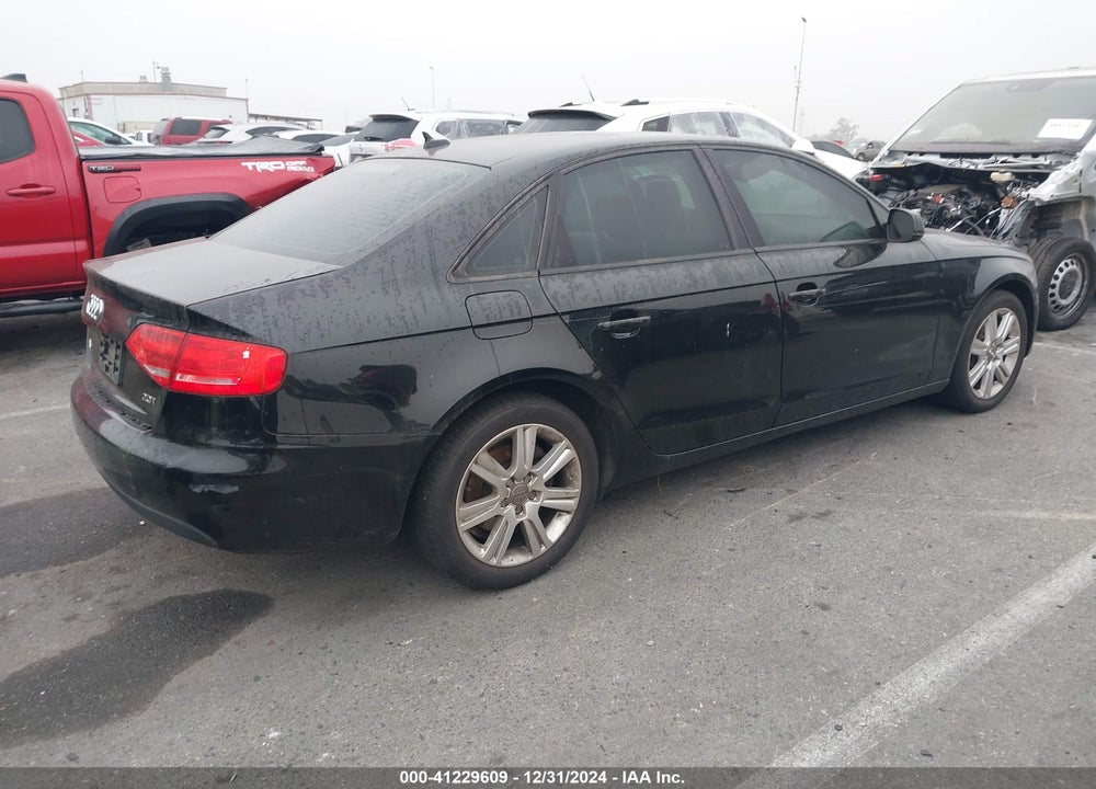 2010 AUDI A4 VIN: WAUAFAFL9AN038497