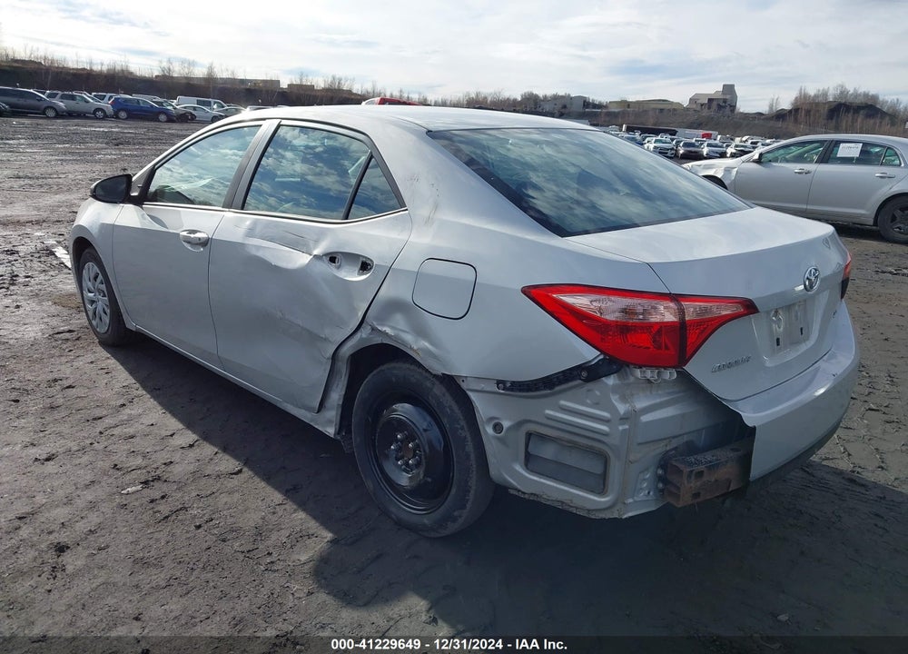 2017 TOYOTA COROLLA LE VIN: 2T1BURHE5HC770262