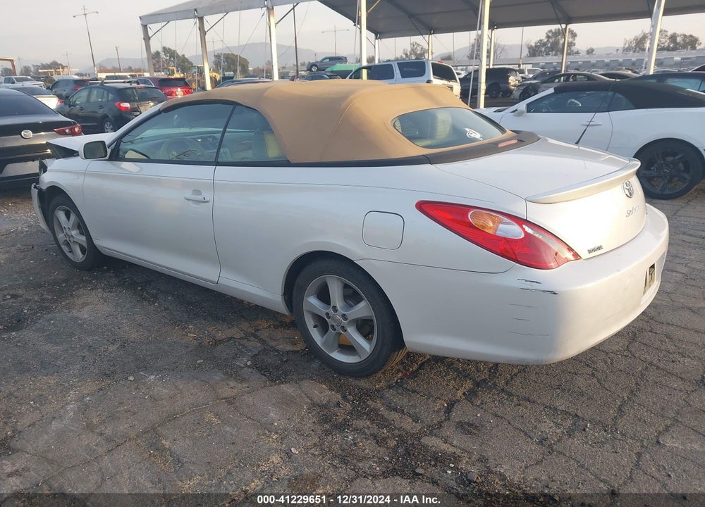 2006 TOYOTA CAMRY SOLARA SLE VIN: 4T1FA38P56U103468