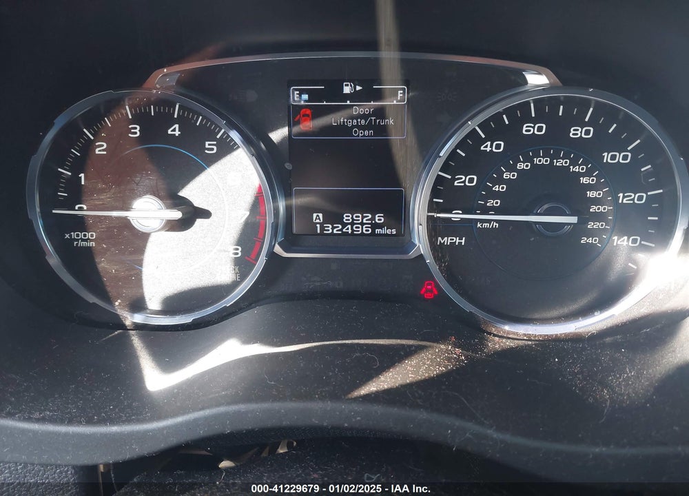 2017 SUBARU FORESTER VIN: JF2SJAWC0HH593533