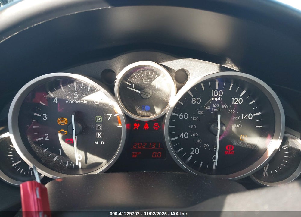 2010 MAZDA MX-5 MIATA VIN: JM1NC2EFXA0208328