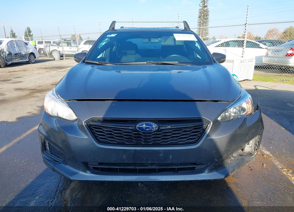 2019 SUBARU IMPREZA VIN: 4S3GKAJ61K3600335