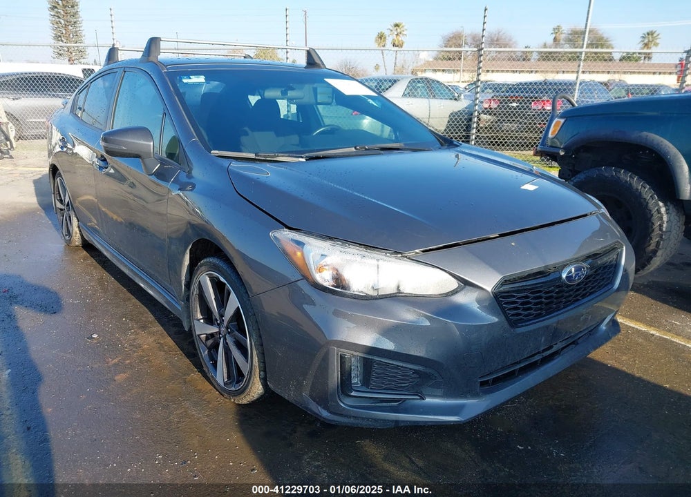2019 SUBARU IMPREZA VIN: 4S3GKAJ61K3600335
