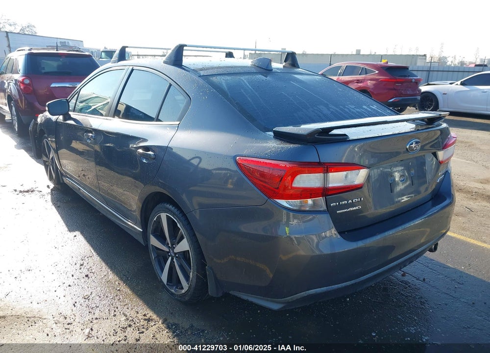 2019 SUBARU IMPREZA VIN: 4S3GKAJ61K3600335